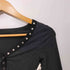HELENE Snap Neckline Long Sleeve レディース