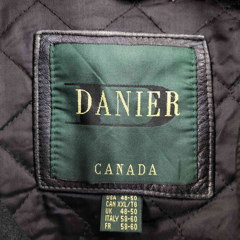 DANIER レザースリーブ スタジャン メンズ 48-50
