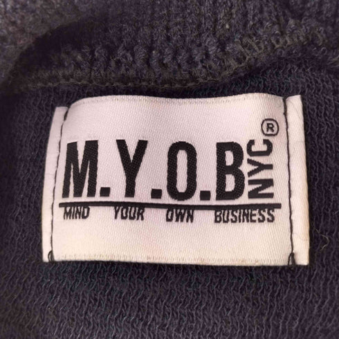 エムワイオービーエヌワイシー M.Y.O.B NYC ファードッキングタートルネックセーター レディース