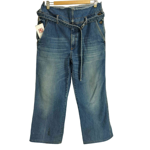 メゾンマルジェラ Maison Margiela 17AW イタリア製 ヴィンテージ加工 ストレート デニムパンツ メンズ US:32-33