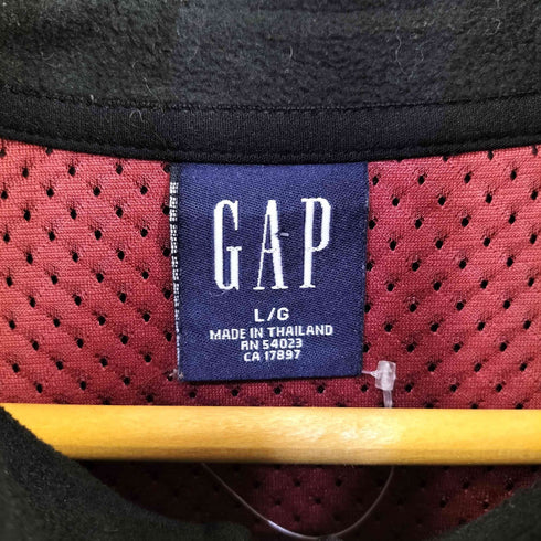 ギャップ Gap 00S 2トーンフリースジャケット メンズ import:L