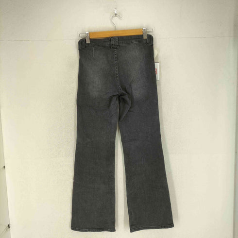 エイチアンドエム H&M ブーツカット ブラックデニムパンツ レディース EUR:36