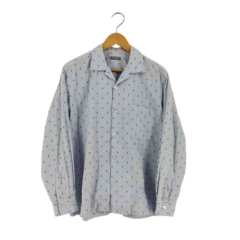 コムデギャルソンオム COMME des GARCONS HOMME 田中オム 総柄 コットン オープンカラーシャツ メンズ