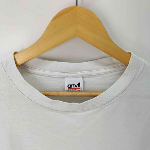 アンビル Anvil USA製 新聞 企業プリントTシャツ メンズ JPN:XL