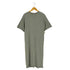 ロンハーマンカルフォルニア Ron Herman California クルーネック バックスリット カットソー ワンピース レディース import:XS
