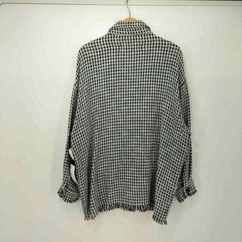 ザラ ZARA ツイードシャツジャケット レディース import:S