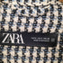 ザラ ZARA ツイードシャツジャケット レディース import:S