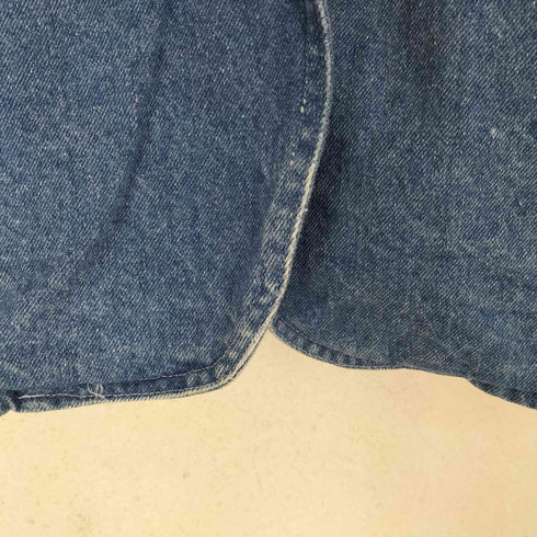 ハントクラブ HUNT CLUB 80s USA製 1Bデニムテーラードジャケット レディース L