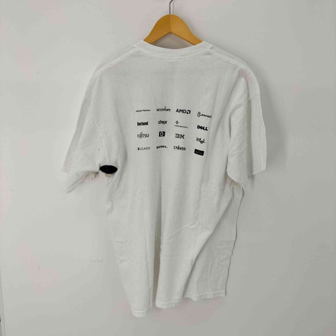 ヘインズ Hanes 00s 企業プリントTシャツ Do more with less メンズ JPN:XL