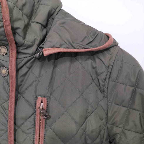 ローレンラルフローレン LAUREN RALPH LAUREN Quilted Middle フーデットキルティングコート レディース import:S