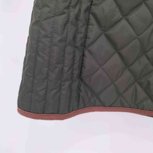 ローレンラルフローレン LAUREN RALPH LAUREN Quilted Middle フーデットキルティングコート レディース import:S