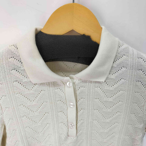 ザラ ZARA ニットポロ レディース import:S