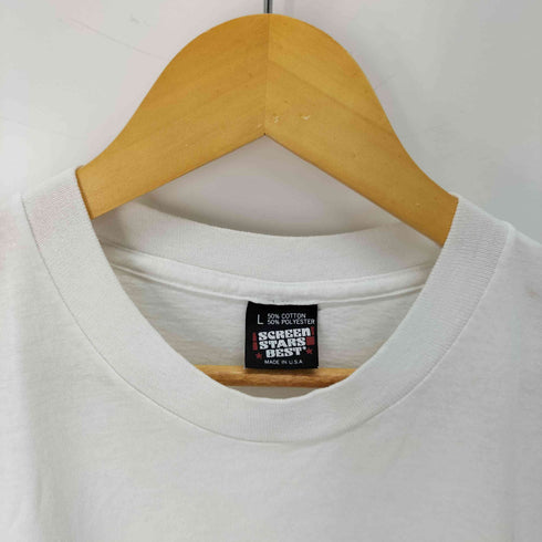 フルーツオブザルーム FRUIT OF THE LOOM 90s USA製 企業プリントTシャツ メンズ JPN:L