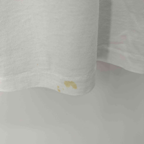 フルーツオブザルーム FRUIT OF THE LOOM 90s USA製 企業プリントTシャツ メンズ JPN:L
