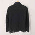 ザラ ZARA ブラックエンブロイダリー ロングライン シャツ レディース import:XS