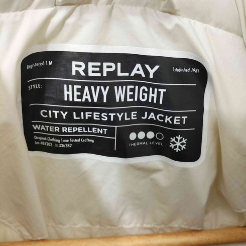 リプレイ REPLAY ウエストベルト 中綿 ジャケット レディース