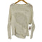 ザラ ZARA KNIT SWEATER WITH A RIPPED EFFECT レディース import:S