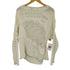 ザラ ZARA KNIT SWEATER WITH A RIPPED EFFECT レディース import:S