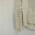 ザラ ZARA KNIT SWEATER WITH A RIPPED EFFECT レディース import:S