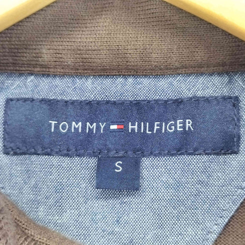 トミーヒルフィガー TOMMY HILFIGER ラガーシャツ メンズ import:S