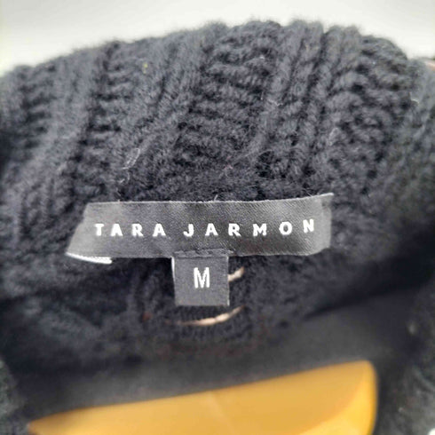 タラジャーモン TARA JARMON モックネック ウールケーブルニット レディース import:M