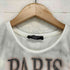 attitude paris ラインストーン クルーネックTシャツ Y2K レディース import:S