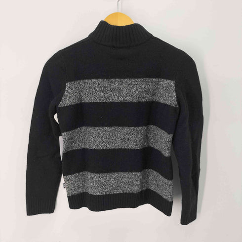 クレージュ courreges ボーダー ハイネックニット レディース 40