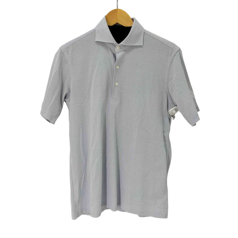 メーカーズシャツカマクラ Makers Shirt 鎌倉 コットンポリ カッタウェイ 半袖ポロシャツ メンズ JPN:M