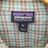 パタゴニア patagonia ORGANIC COTTON チェック柄 楊柳クレープ半袖シャツ メンズ import:XL