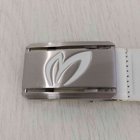 マスターバニーエディション MASTER BUNNY EDITION ロゴ刻印 レザー ベルト メンズ