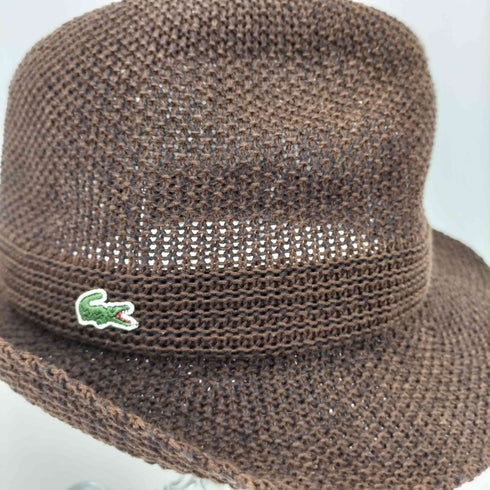 ラコステ LACOSTE マニッシュ 中折れ サーモニットハット メンズ