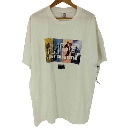 デルタ DELTA 90s-00s 企業プリントTシャツ クレジットカード LIFE JUST GOT BETTER メンズ JPN:XL