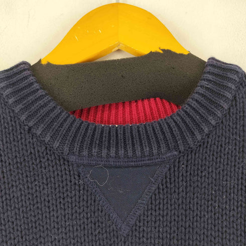 トミーヒルフィガー TOMMY HILFIGER ボーダーコットンニット メンズ S
