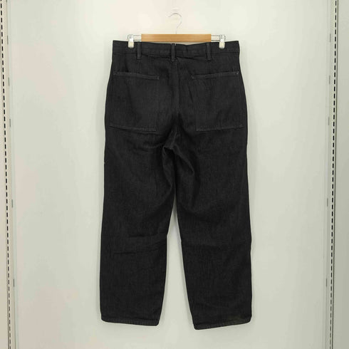 ユニクロ UNIQLO リジット バギーデニムパンツ メンズ L