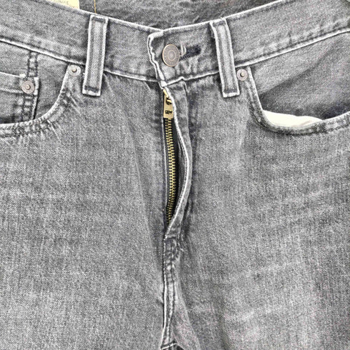 リーバイス Levis 505 セルビッジ デニム ストレート パンツ 赤耳 ブラックデニム メンズ W29L32