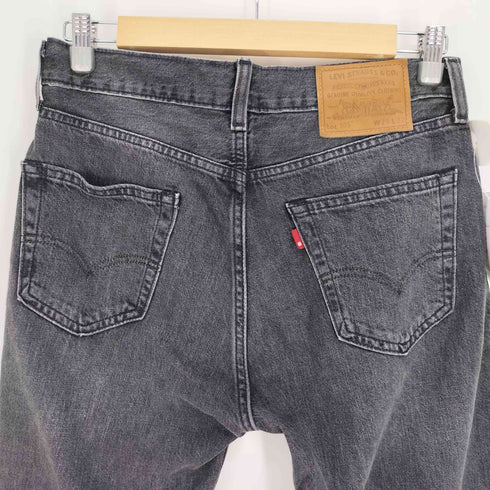 リーバイス Levis 505 セルビッジ デニム ストレート パンツ 赤耳 ブラックデニム メンズ W29L32