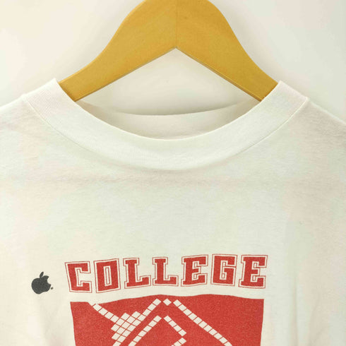 ヘインズ Hanes 90s USA製 L/S 企業プリントTシャツ College メンズ JPN:M