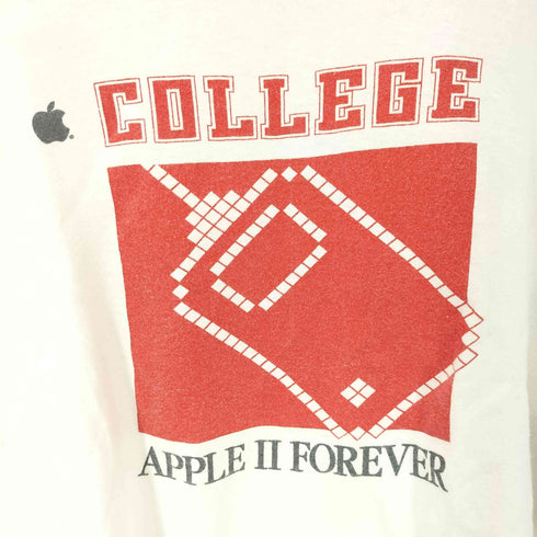 ヘインズ Hanes 90s USA製 L/S 企業プリントTシャツ College メンズ JPN:M