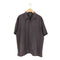 モッシモ MOSSIMO レーヨンポリ ボックス オープンカラーシャツ メンズ import:L