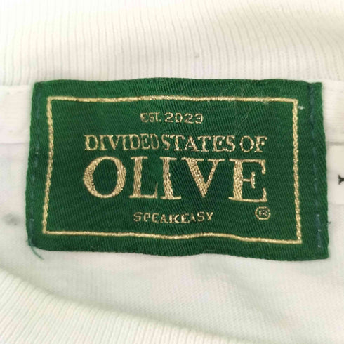 Divided States of Olive OLIVE STATE クルーネックTシャツ メンズ JPN:L