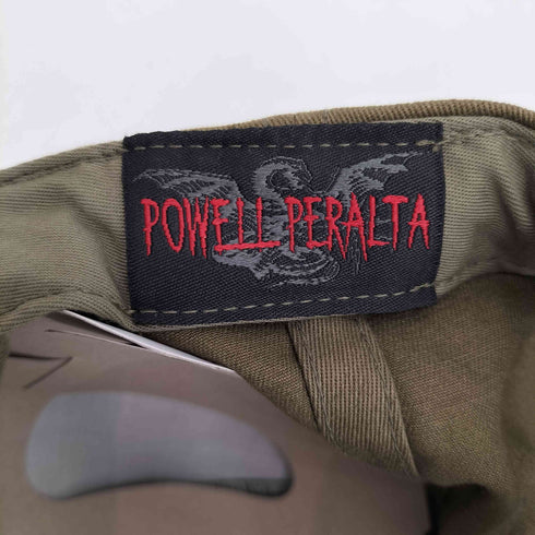パウエルペラルタ POWELL PERALTA RIPPER ロゴプリント 5パネルスナップバック キャップ メンズ FREE
