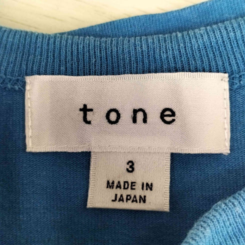 トーン tone 3 STITCH TEE メンズ JPN:3