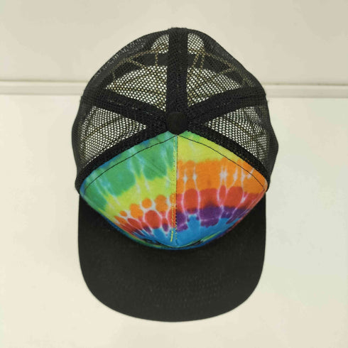 スピットファイアー SPITFIRE タイダイ ロゴ刺繍 5パネルトラッカーキャップ メンズ FREE