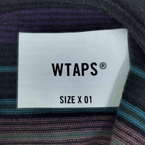 ダブルタップス WTAPS 22SS クルーネックボーダーTシャツ メンズ JPN:1