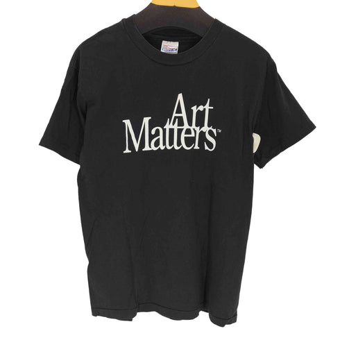 ヘインズ Hanes 90S USA製 BEEFY-T シングルステッチ プリントクルーネックTシャツ メンズ import:M
