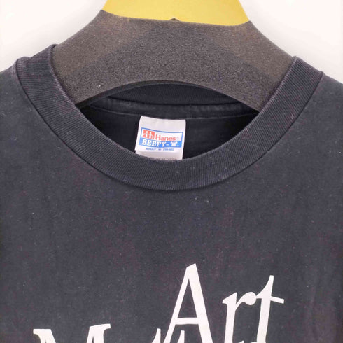 ヘインズ Hanes 90S USA製 BEEFY-T シングルステッチ プリントクルーネックTシャツ メンズ import:M
