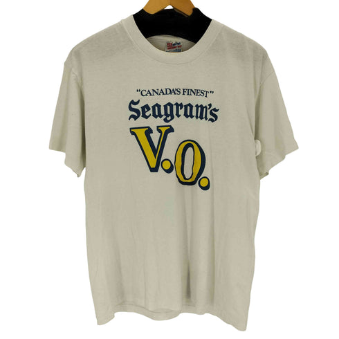 ヘインズ Hanes 90S USA製 シングルステッチ 飲料ロゴプリントTシャツ メンズ import:L