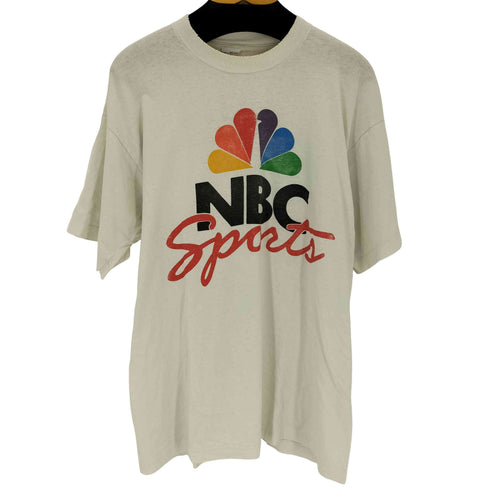 シングルステッチ プリントクルーネックTシャツ メンズ