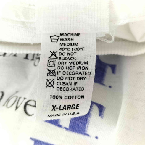 90S USA製 シングルステッチ ムービープリントTシャツ メンズ import:XL