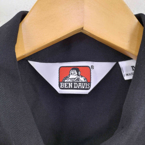 ベンデイビス BEN DAVIS USA製 ハーフジップ シャツ メンズ import:M
